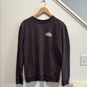 Patagonia Brown Crewneck Sweater 100% Organic Cotton Blend